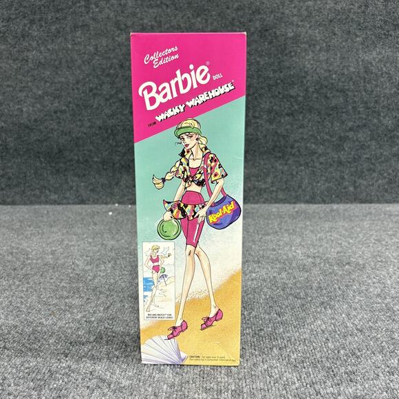 Vintage 1992 Barbie Doll Collectors Edition Wacky Warehouse Kool-Aid Mattel 1030 - Picture 1 of 9